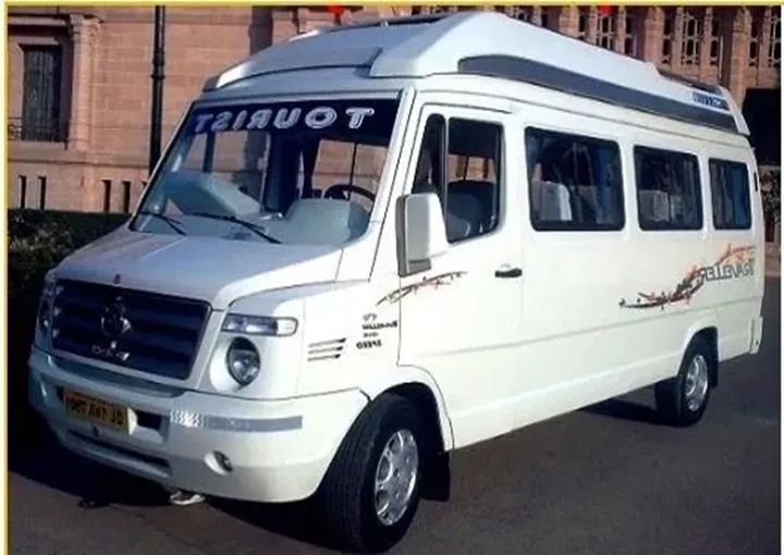 10 seater Force Urbania rental Jaipur with driver
