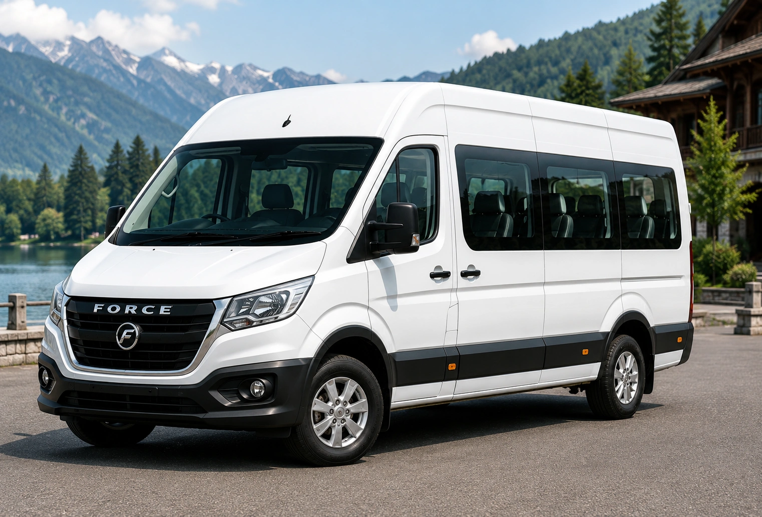 10 Seater Force Urbania hire Jaipur