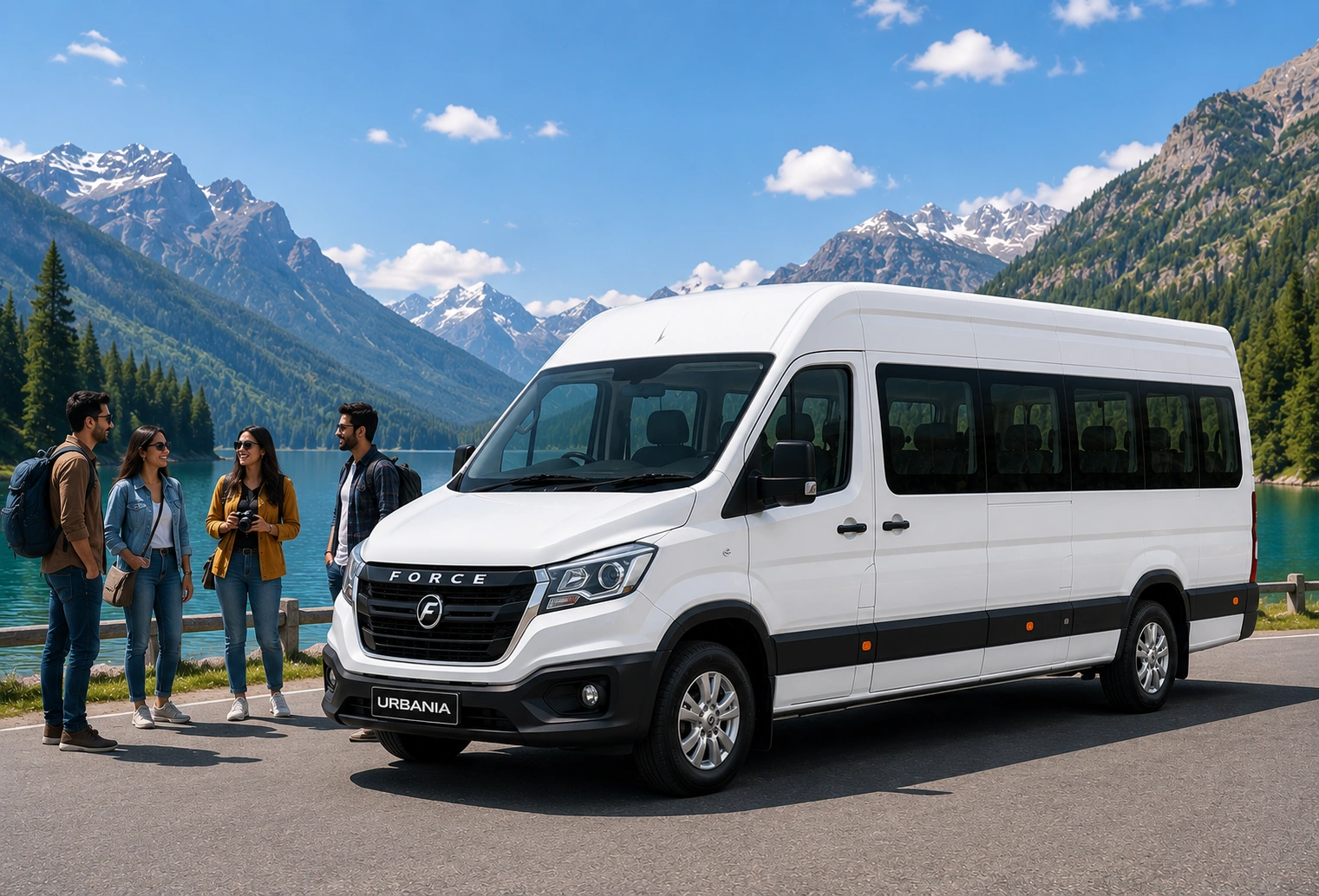 12 Seater Force Urbania Jaipur