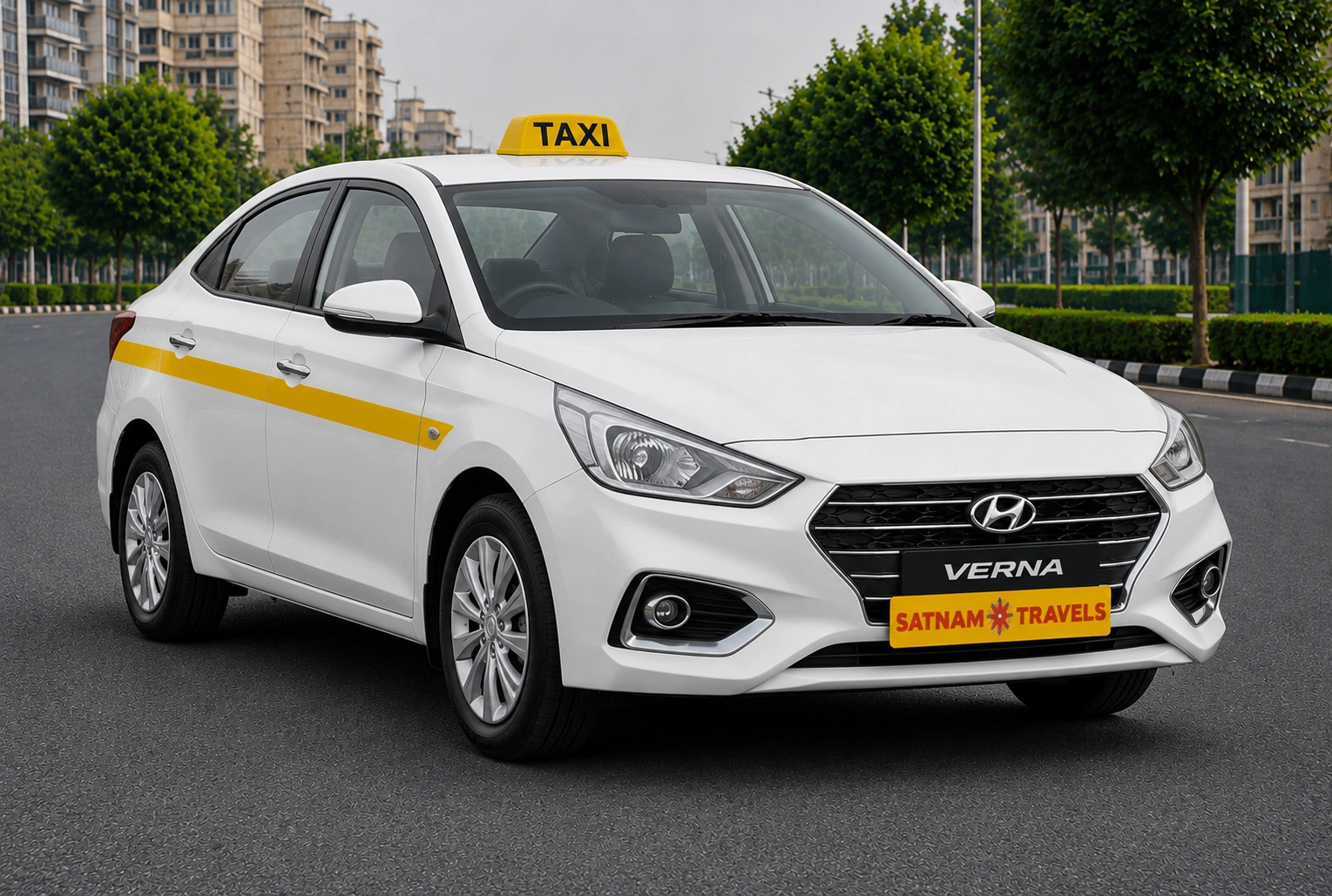 Hyundai Verna VIP taxi Jaipur