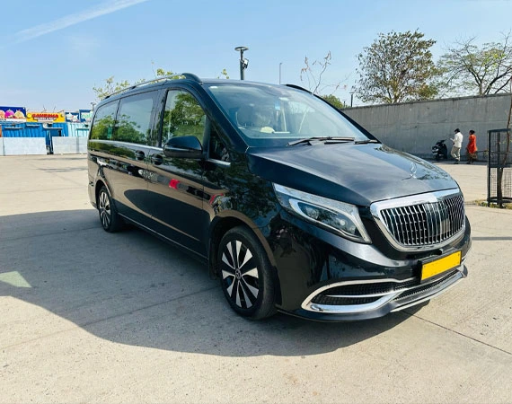 mercedes V-class rental in jaipur