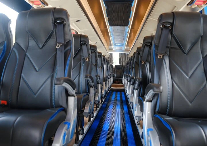 MG Glider Bus Rental Jaipur