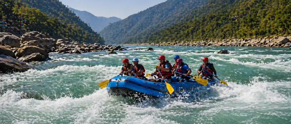 River Rafting in Rishikesh