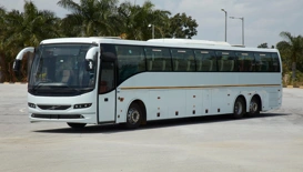 Volvo 9400 coach hire Delhi outstation