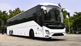 Volvo 9600 bus rental Delhi premium coach